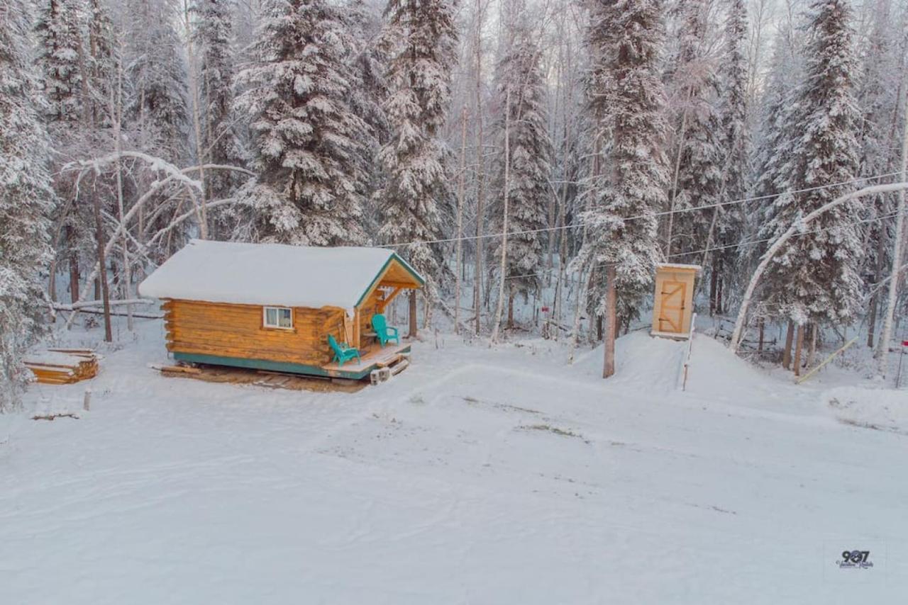 Studio Log Dry Cabin| Aurora Views! Fairbanks Ngoại thất bức ảnh