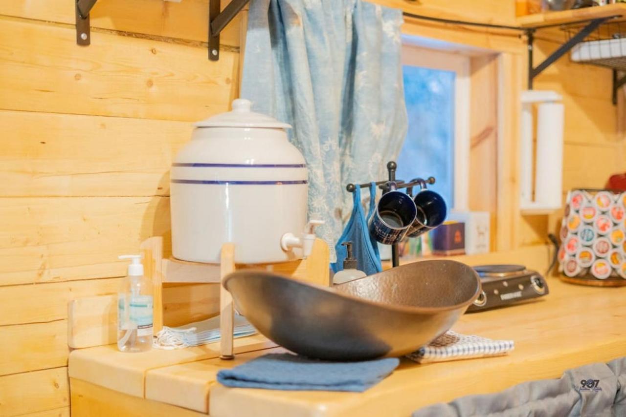 Studio Log Dry Cabin| Aurora Views! Fairbanks Ngoại thất bức ảnh