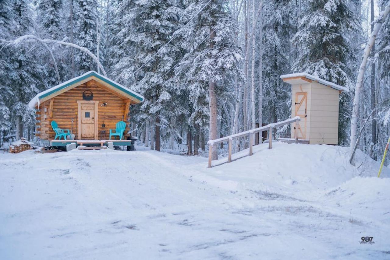 Studio Log Dry Cabin| Aurora Views! Fairbanks Ngoại thất bức ảnh