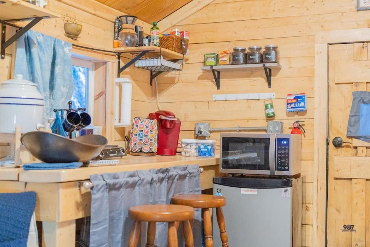Studio Log Dry Cabin| Aurora Views! Fairbanks Ngoại thất bức ảnh